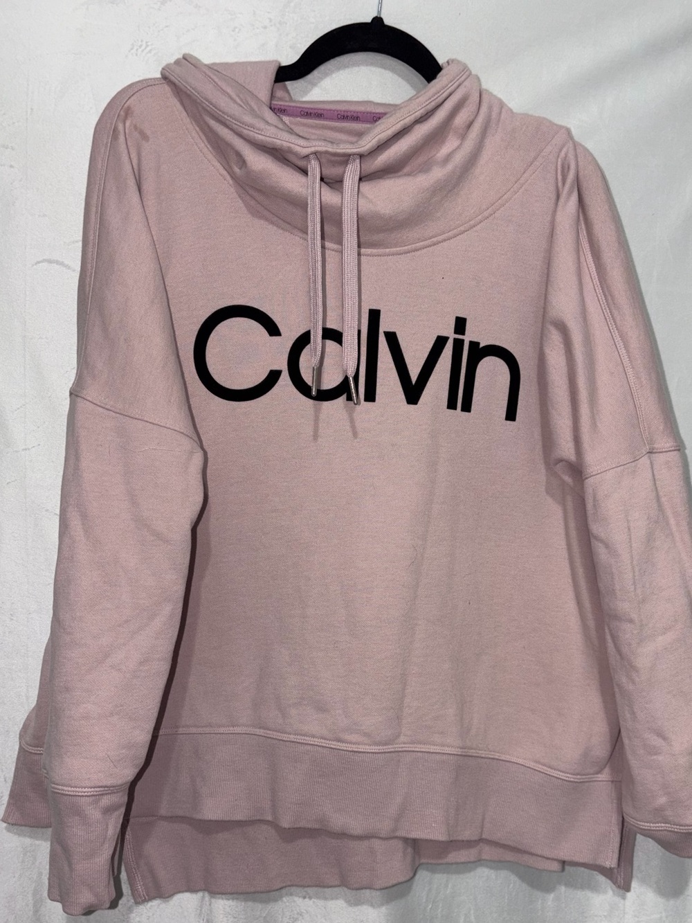 Calvin Klein Blush Logo Crewneck Sweatshirt